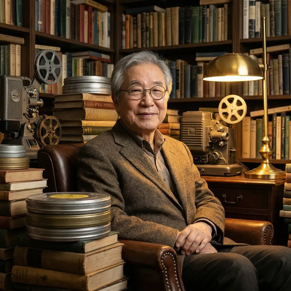 亚洲伦理片库馆长肖像 - 里番 研究学者
